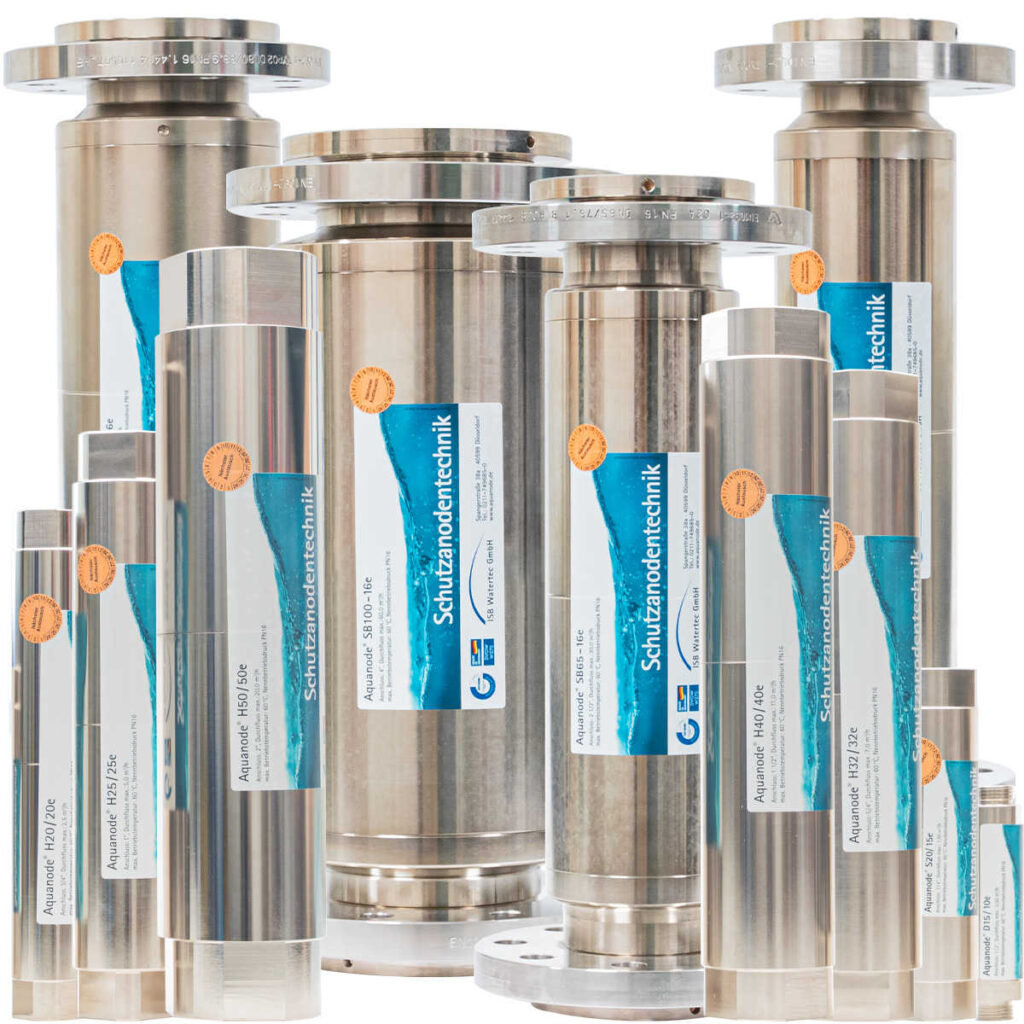 Sacrifical Anode Models Corrosion Protection
